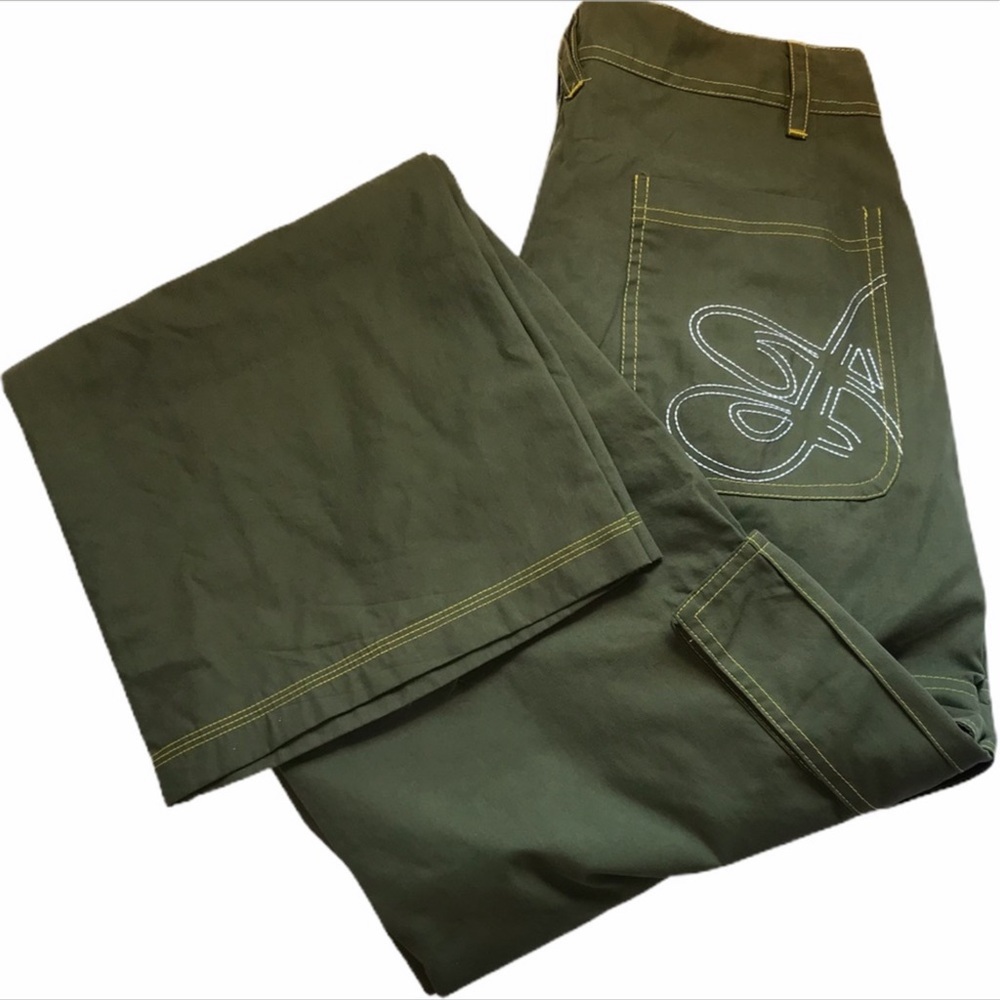 Artistix cargo pocket twill pants NWT